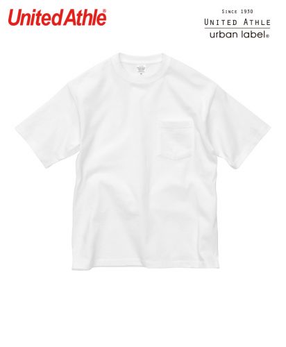 9.1オンス マグナムウェイト ビッグシルエット Tシャツ（ポケット付）/001ホワイト