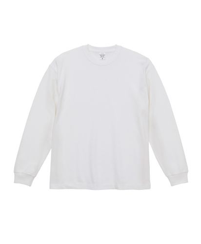 9.1ozマグナムウェイト ビッグシルエットLS Tシャツ(2.1インチリブ)/001ホワイト