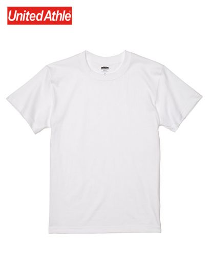 5.6オンス ハイクオリティー Tシャツ（ティア アウェイ タグ）/001ホワイト
