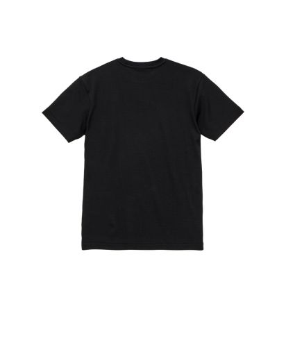 7.1オンス スムース ロイヤル Tシャツ/002 ブラック.バックスタイル