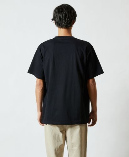 6.2oz プレミアムTシャツ/ 002ブラック XLサイズ メンズモデル182cm