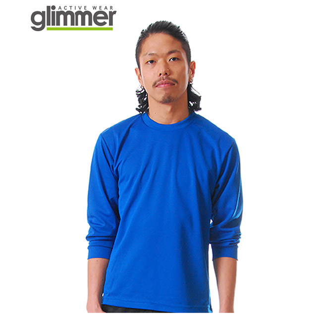 glimmer Active Wear(グリマーアクティブウェア)4.4オンスドライ ロングスリーブ Tシャツ(00304-ALT)