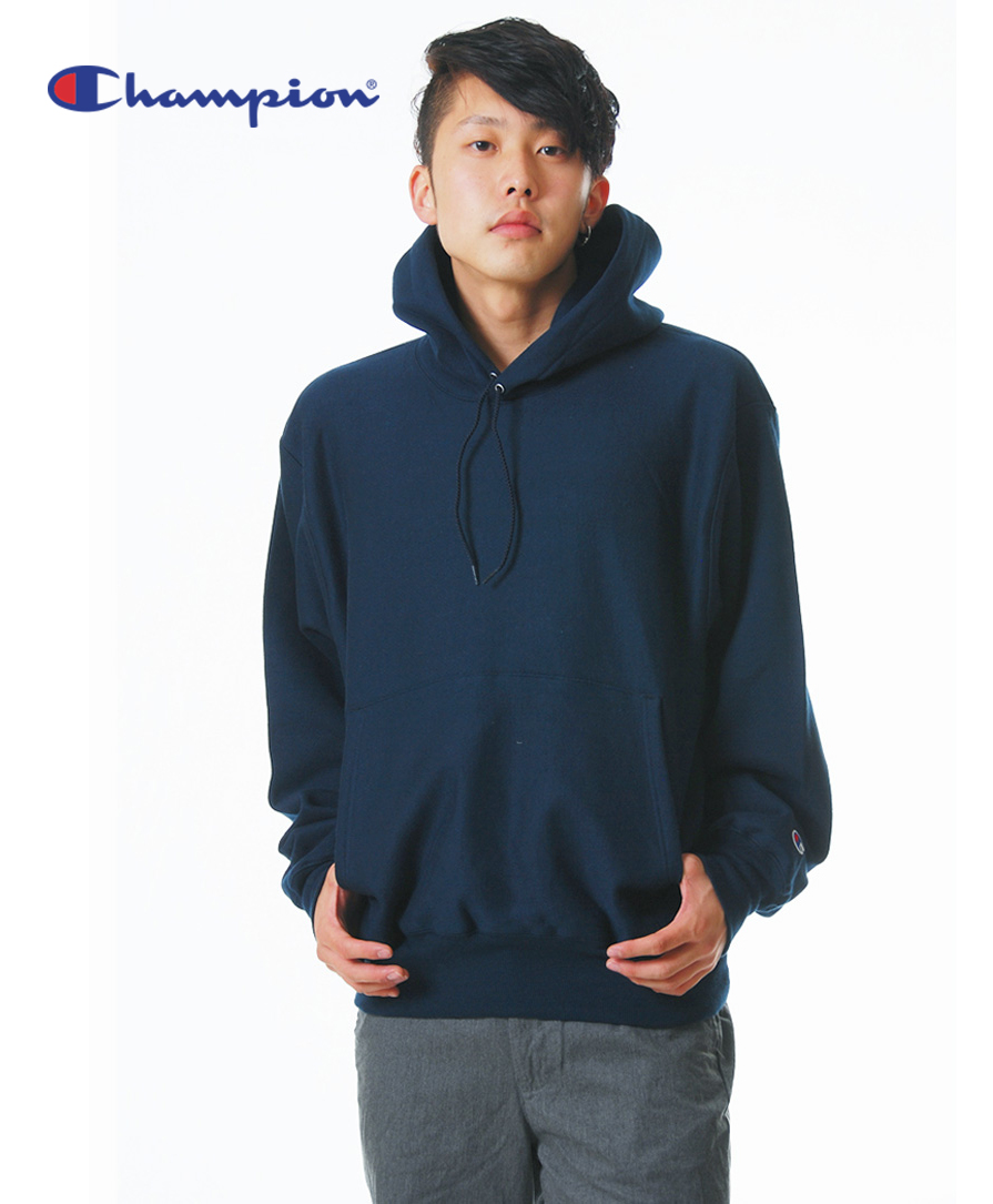 champion REVERSE WEAVE パーカー ネイビー Sサイズ