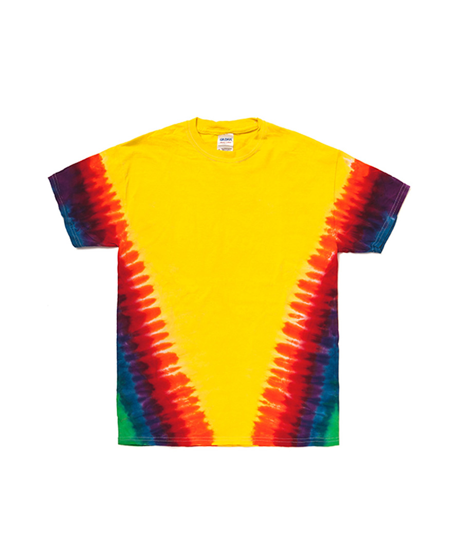 colortone(カラートーン)】タイダイTシャツ(ヴィーレインボウ&サン 
