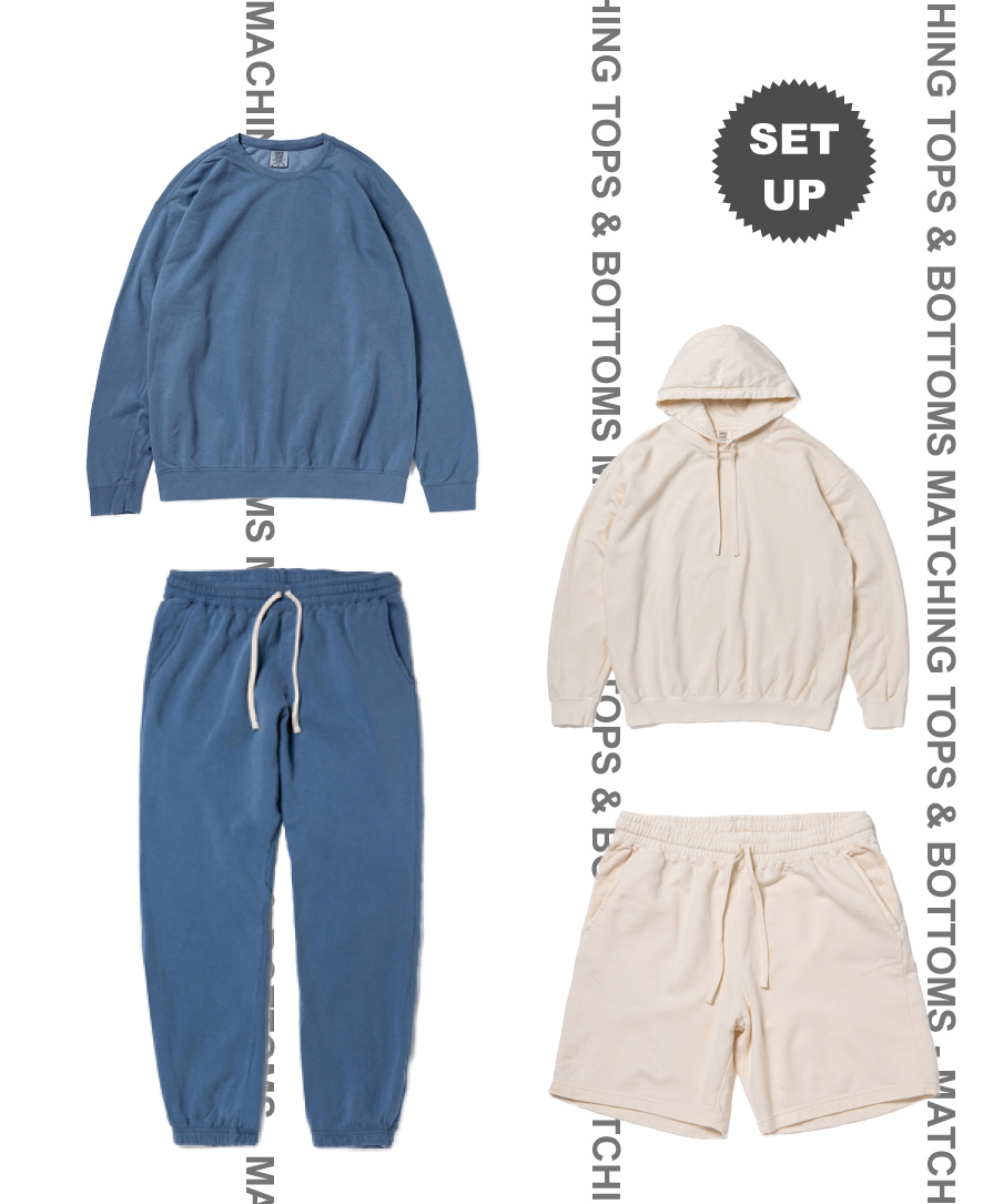 COMFORT COLORS ガーメントダイ スウェットパンツ-U.S.