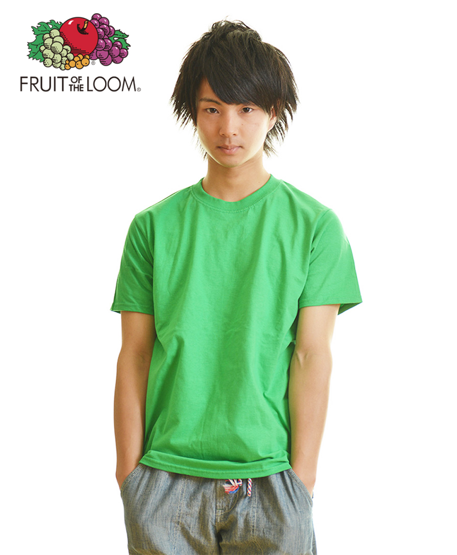 フルーツオブザルーム(Fruit of the loom)ベーシックTシャツ】無地T