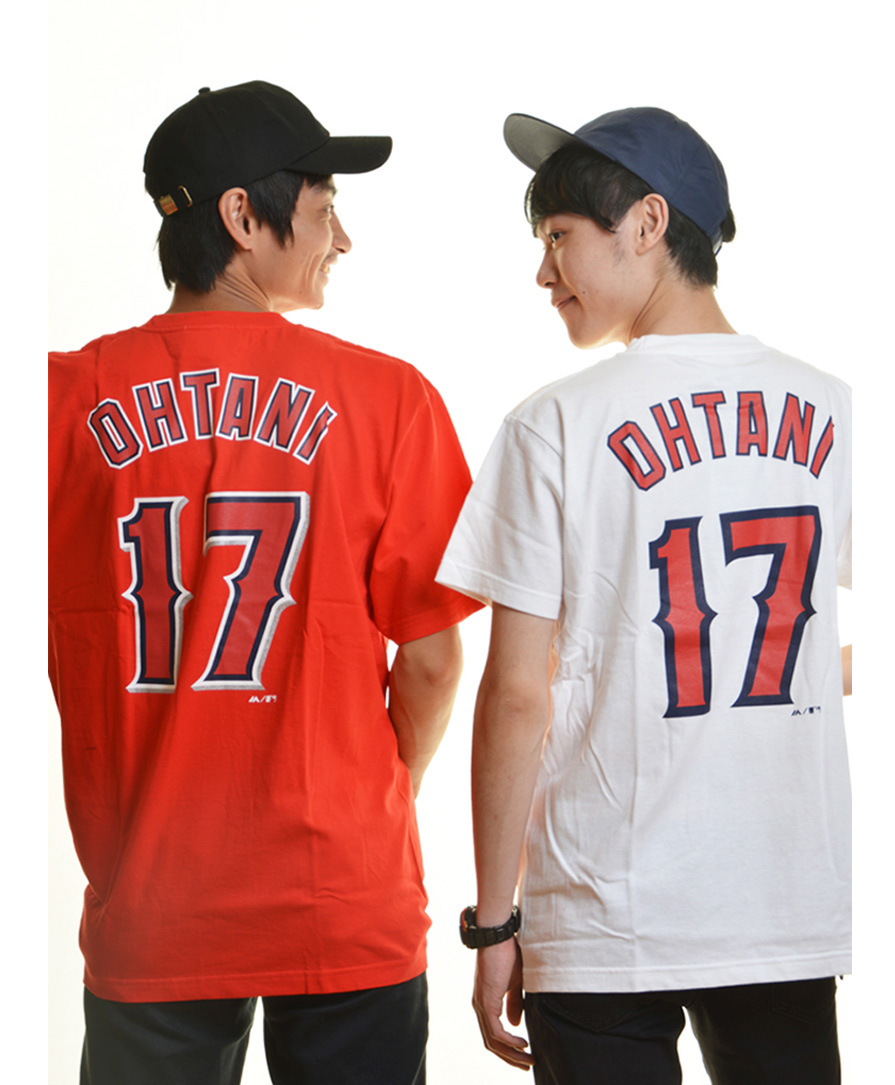 ロサンゼルス・エンジェルズ大谷選手ネーム＆ナンバーTシャツ激安通販