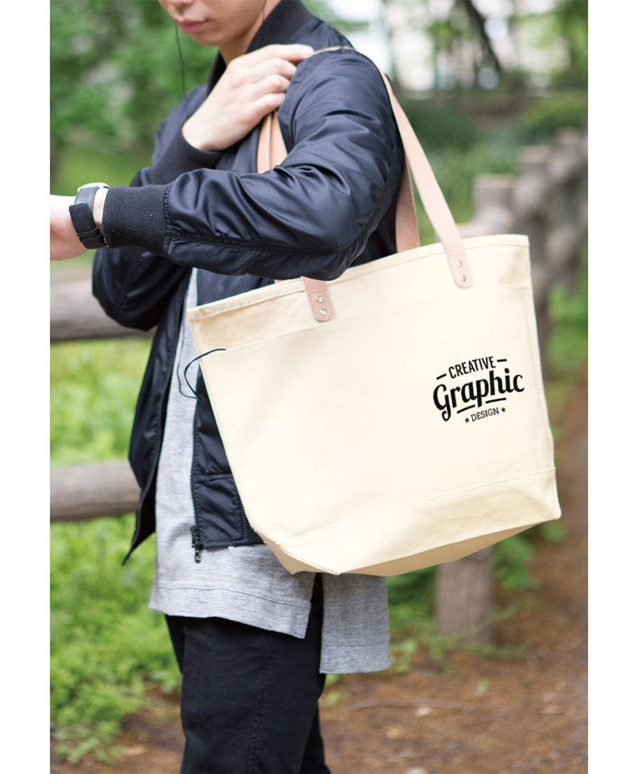 KAPITAL KOUNTRY レザーハンドル キャンバス トートバッグ KAPITAL KOUNTRY レザーハンドル キャンバス トートバッグ