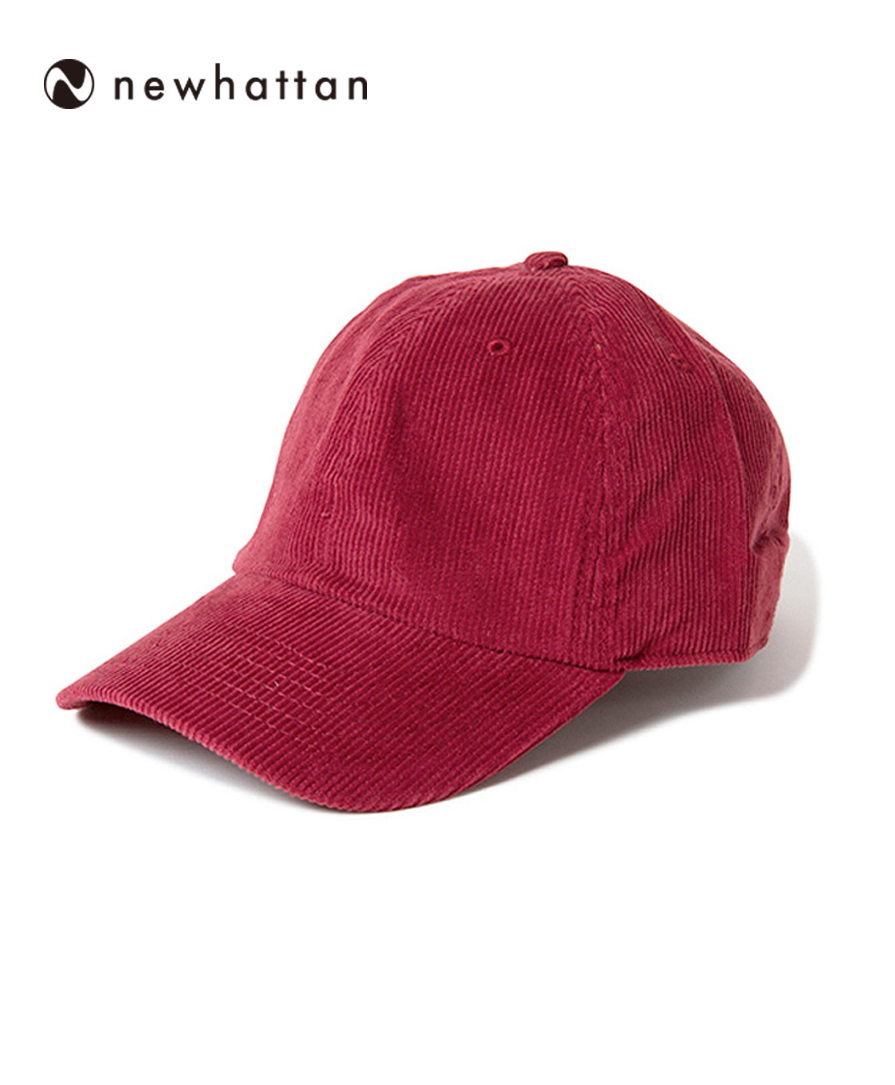 【楽天ランキング1位】 NEWHATTAN ニューハッタン ：コーデュロイ ベースボール キャップ メンズ レディース ファッション 帽子