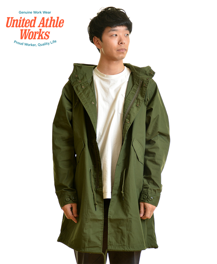 フードありUnited Athle Works×BOSS モッズコート L 【非売品