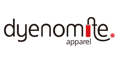 dyenomite apparel ロゴ
