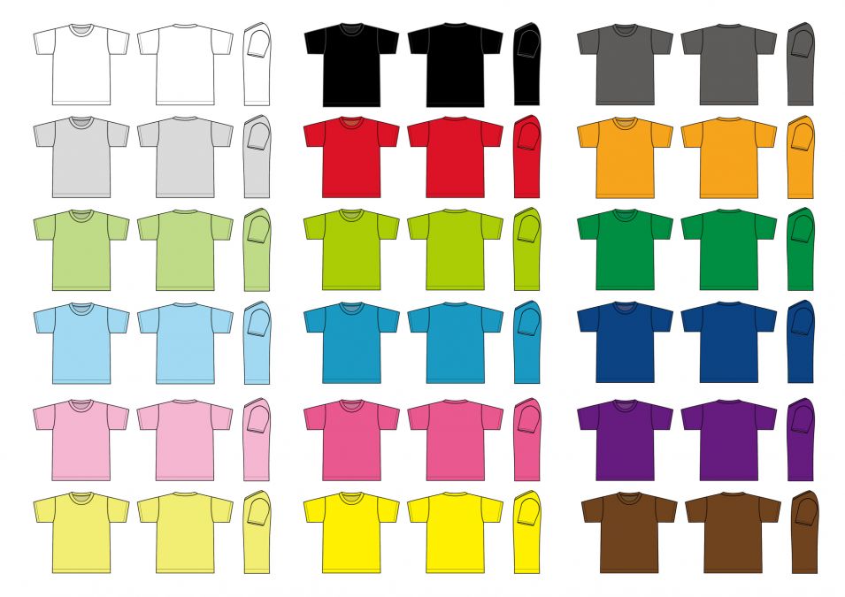 カラーTシャツで思い通りのファッションを実現!