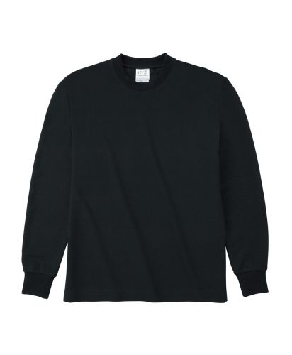 17VergleBee(セブンティーンヴェーグルビー)ハニカム長袖Tシャツ(リブ有り)/ 02ブラック