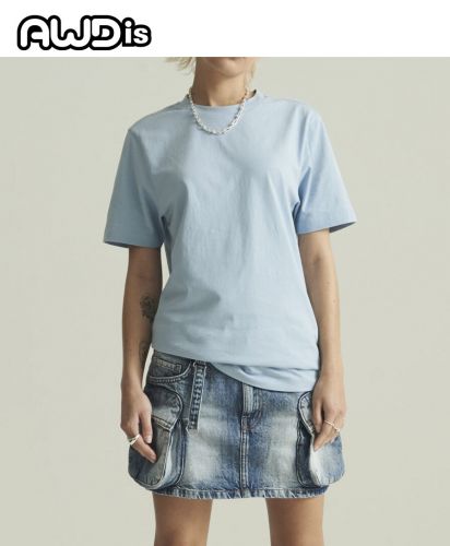 awdis(アウディス)The AWDis 150 Tシャツ/Sky Blue（海外お取り寄せカラー）モデル着用1