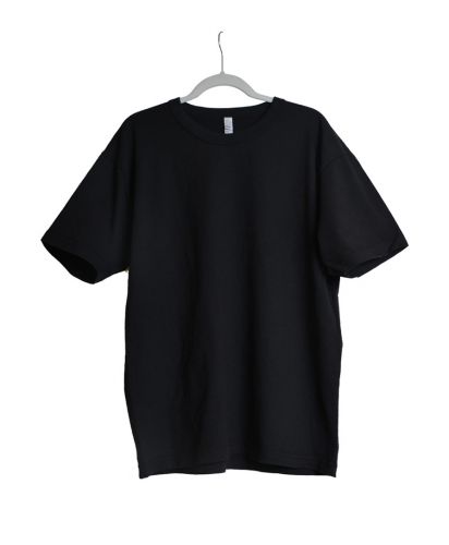 S/S BindingGarmentDyeT-Shirt 8.5oz/BK ブラック