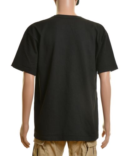 S/S BindingGarmentDyeT-Shirt 8.5oz/BK ブラック L
