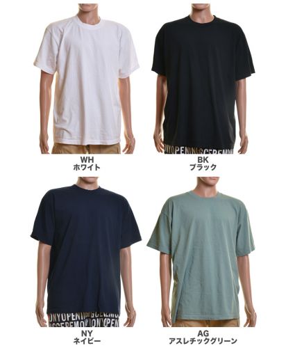 ロサンゼルスアパレル(Los Angeles Apparel)TS/S GARMENT DYE CREW NECK 6.5oz/展開カラー