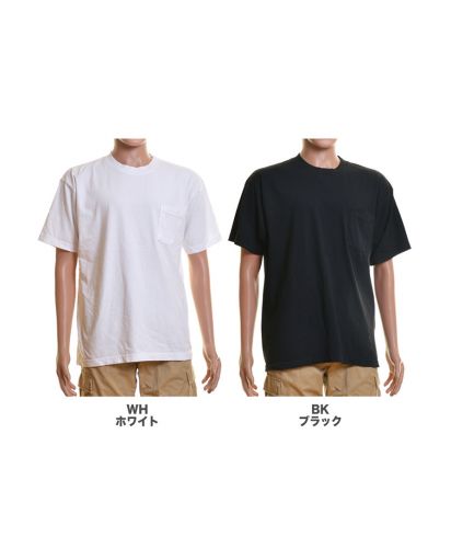 6.5oz S/S Pocket Tee/展開カラー