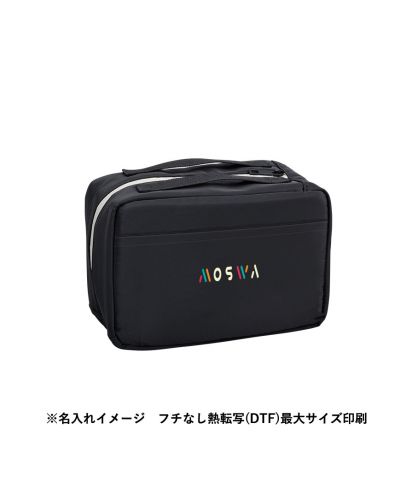 モッテル(MOTTERU)スマホが立てられるクーラーランチポーチ/※名入れイメージ　フチなし熱転写(DTF)最大サイズ印刷