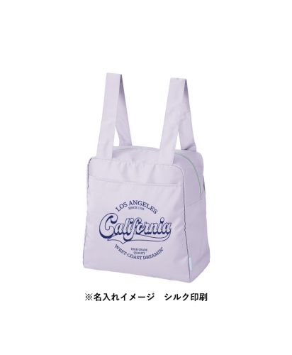 モッテル(MOTTERU)クルリト コンパクトクーラーショルダーリュック/※名入れイメージ シルク印刷