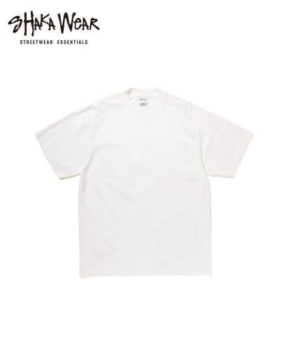 SHAKA WEAR 7.5ozガーメントダイTシャツ/WH ホワイト
