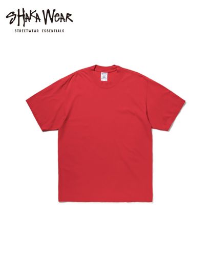 SHAKA WEAR 7.5ozガーメントダイTシャツ/CT チェリートマト