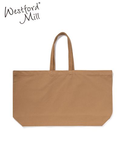 Westford Mill(ウエストフォード ミル)14 oz ヘビーウェイト スタイリストバッグ 14 oz Oversized Canvas Tote/222キャラメル