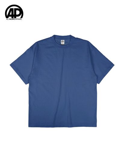 All Pacific Apparel(オールパシフィックアパレル)オールパシフィックアパレル 7oz ガーメントダイTシャツ/65 FADED BLUE