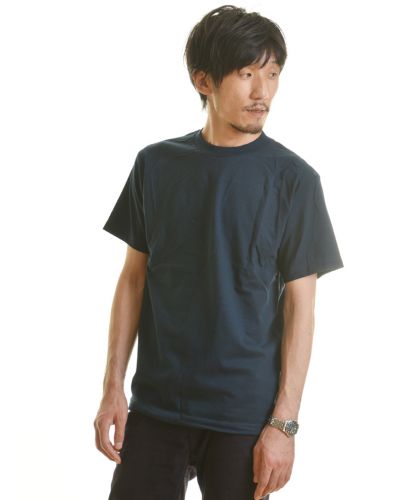 6オンスショートスリーブTシャツ 26S ネイビー Sサイズ メンズ 176cm