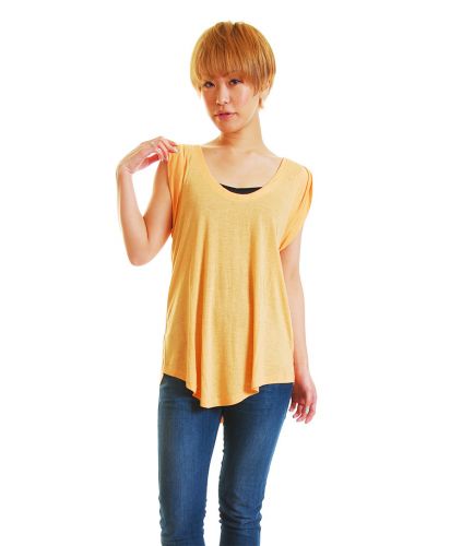 ノースリーブ チュニック JUNIPER TOP ACアプリコット  Mサイズ レディース 163cm