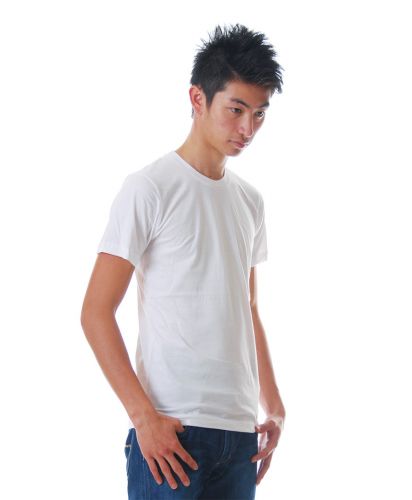 4.3オンス ファインジャージー Tシャツ  Z00Cホワイト メンズ