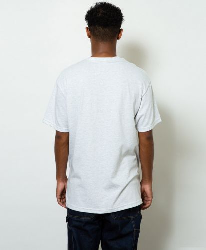 AmericanApparel 6oz ショートスリーブTシャツ | 01Sアッシュ：Back