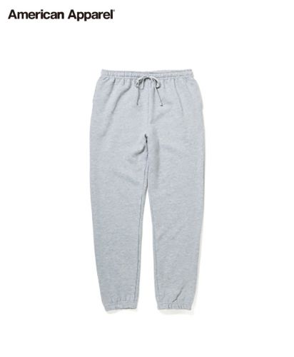 American Apparel (アメリカンアパレル)7.6oz リフレックスフリース ユニセックス スウェットパンツ/18Z ヘザーグレー