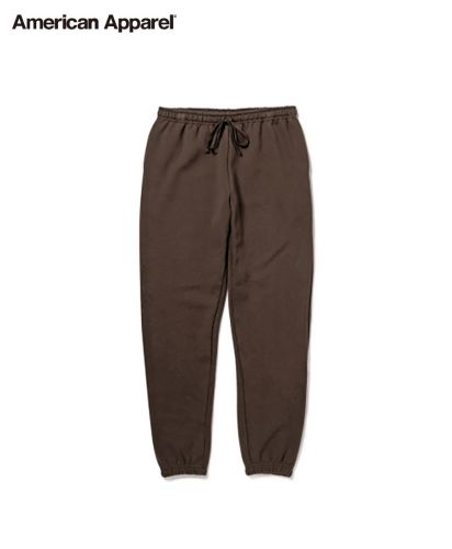 American Apparel (アメリカンアパレル)7.6oz リフレックスフリース ユニセックス スウェットパンツ/874 ブラウン