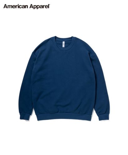 American Apparel (アメリカンアパレル)7.6oz リフレックスフリース ユニセックス スウェットシャツ/849 シーブルー