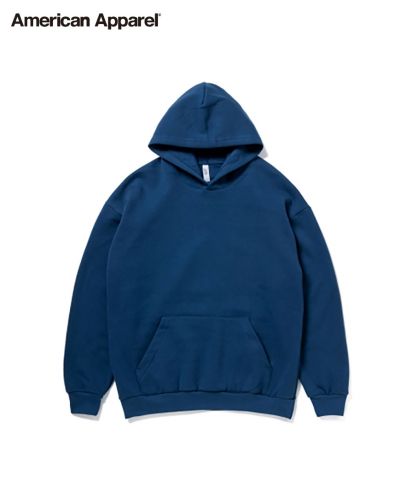 American Apparel (アメリカンアパレル)7.6oz リフレックスフリース ユニセックス プルオーバーパーカー/849 シーブルー