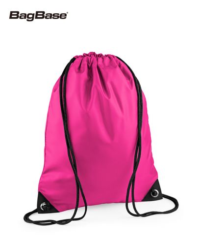 バッグベース(BagBase)プレミアムジムサック　Premium Gymsac/010 フクシア 