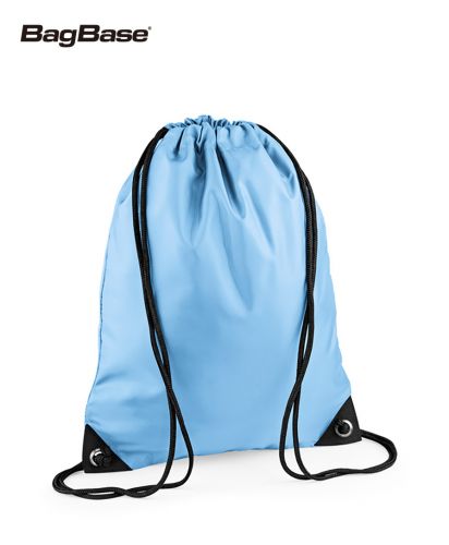 バッグベース(BagBase)プレミアムジムサック　Premium Gymsac/069	スカイブルー