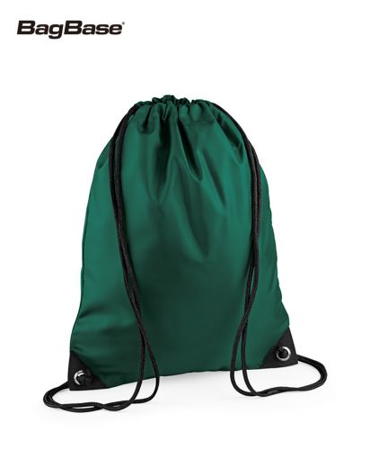 バッグベース(BagBase)プレミアムジムサック　Premium Gymsac/033 ボトルグリーン