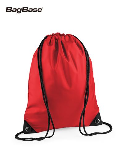 バッグベース(BagBase)プレミアムジムサック　Premium Gymsac/194 ブライトレッド 
