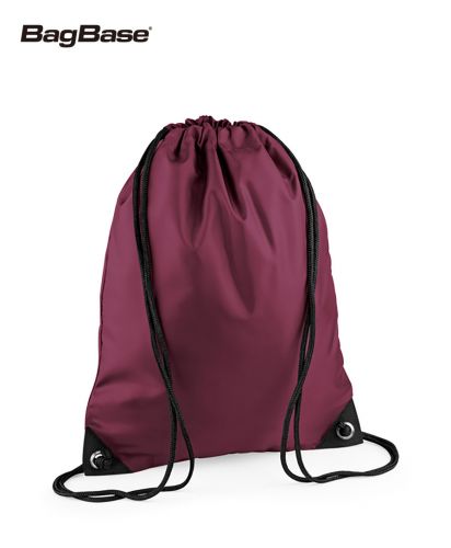 バッグベース(BagBase)プレミアムジムサック　Premium Gymsac/083 バーガンディ 