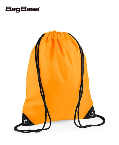 バッグベース(BagBase)プレミアムジムサック　Premium Gymsac/193 フローレセントオレンジ 