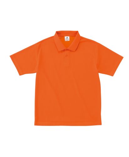 アクティブポロシャツ/10 オレンジ