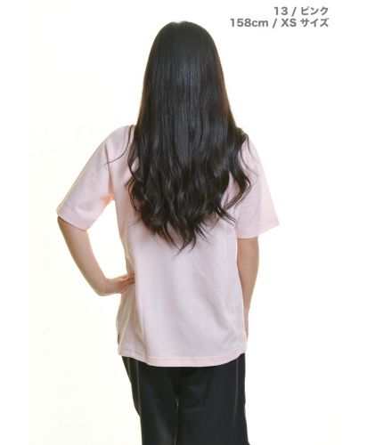ボタンダウン ポロシャツ/13ピンク XSサイズ レディース 158cm