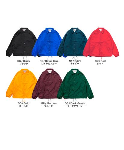 Light Lined Coaches Jacket/展開カラー