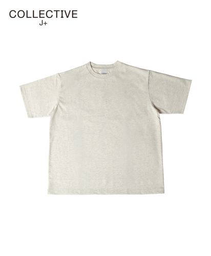 COLLECTIVE J+(コレクティブ・ジェイ・プラス)ハイエンド シルキーTシャツ/ 117 オートミール