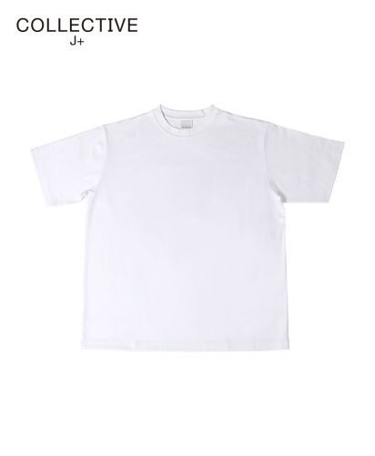 COLLECTIVE J+(コレクティブ・ジェイ・プラス)ハイエンド スムースTシャツ/001 ホワイト