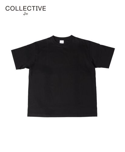COLLECTIVE J+(コレクティブ・ジェイ・プラス)ハイエンド スムースTシャツ/007 ブラック