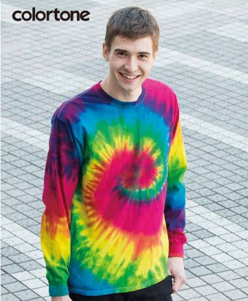 Rainbow＆Spider Long Sleeve Tee/RR