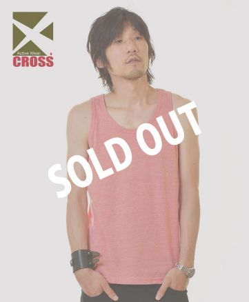 トライブレンド タンクトップ/MREミックスレッド Mサイズ メンズ 176cm/SOLDOUT